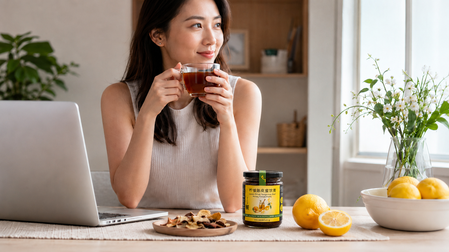 Wandefood Lemon Honey Concentrate 柠檬陈皮蜜饮膏